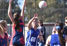 Eagles and Demons battle on the court