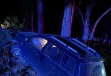 Highway crash after speed check