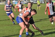 Saints prevail in tense contest