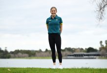 Home club cheers on hero