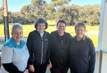 Wild weather unable to deter golfers