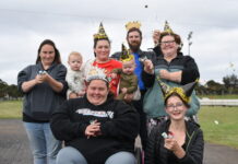 New Years event bringing in 2025