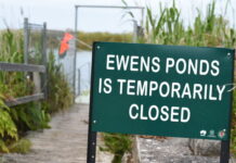 Ewens Ponds closes early