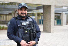 New Constable hits the beat