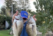 Anglers brave cool conditions