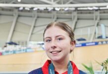 Young cyclist impresses