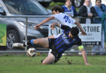 Inter breaks away at Webb Street