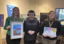 Darcys artwork for all to see