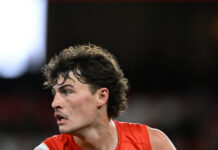 Adams makes AFL debut