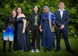 Celebrating new graduates