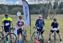 Cyclists take to Mac Park