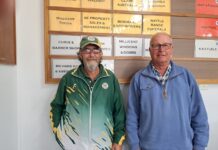 Big score for winning pair