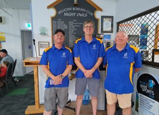 Great night for barbecue and bowls