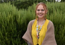 Brydie Lewis young citizen of the year