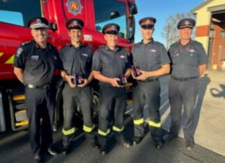 Firefighters recognised for service
