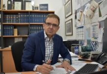 McBride leaves the chamber