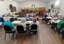 Police Band entertain Over 50s