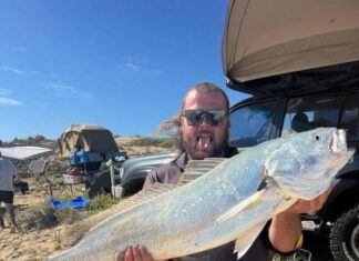 Fine weather brings anglers out