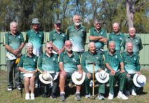 Millicent bowlers celebrate