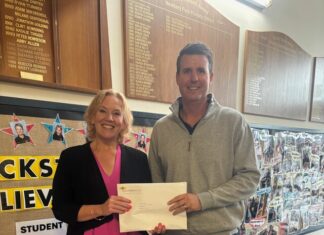 Students supported by community