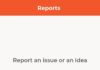 Reporting app problems solved