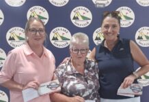 Course a picture at Blue Lake