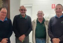 Vets enjoy Bordertown course
