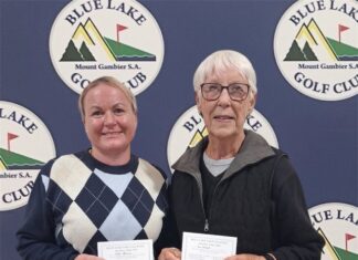 Conditions change on Blue Lake course