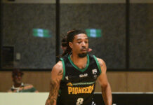 Pioneers men split road double